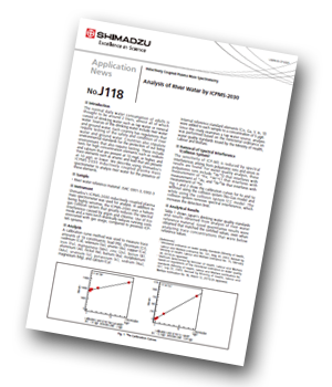 Shimadzu_river water analysis using ICP-MS Shimadzu_river water analysis using ICP-MS