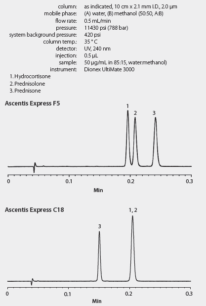 Ascentis Express UHPLCカラム 粒子径2.0 μmのFused-Core粒子（コアシェルカラム）-9