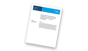 Improved multiresidue pesticide analysis in food matrices using GC/MS/MS