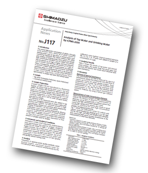 Shimadzu_tap and mineral water analysis by ICP-MS